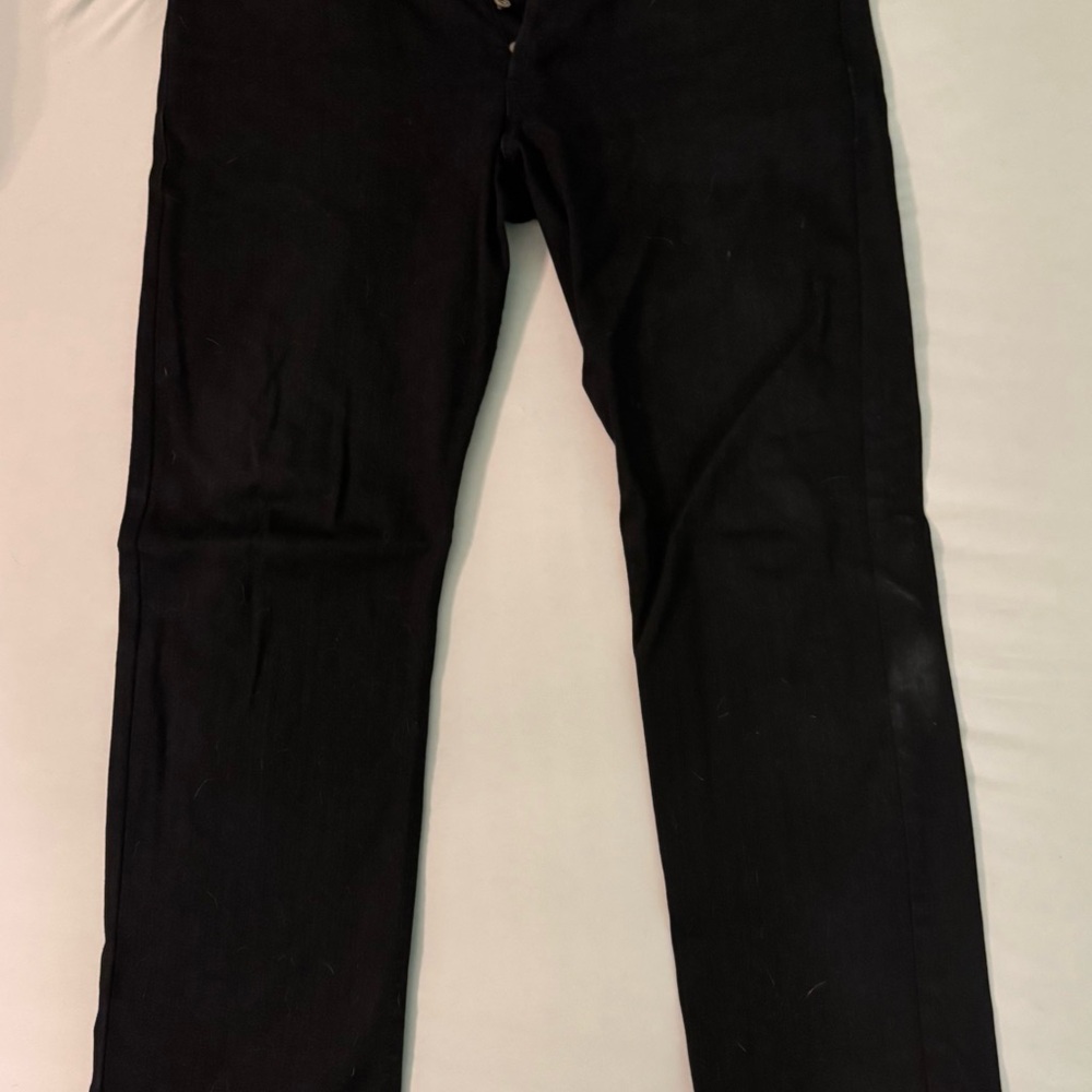 Size 38-Naked & Famous Denim Black Jeans